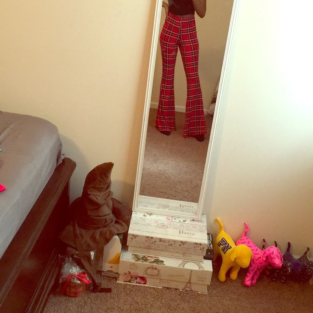 Tartan Flare Trouser -EU 10/US 6